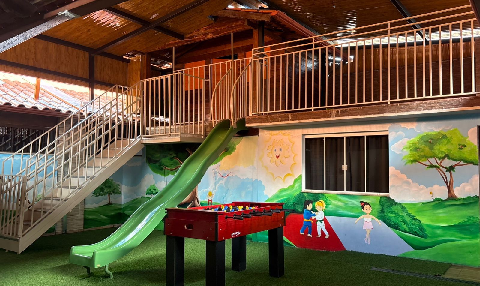 Ambiente escolar acolhedor